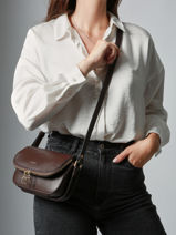 Sac Bandoulire S Tradition Cuir Etrier Marron tradition ETRA059S-vue-porte